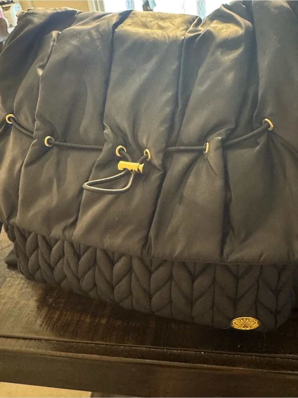 HAPP Brand Black Diaper Bag